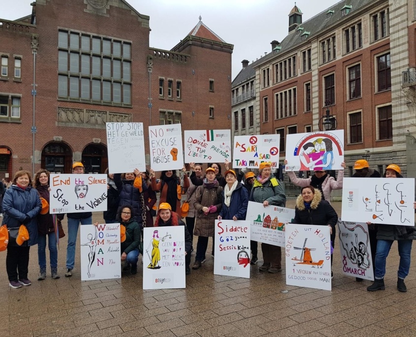 Blijf Groep bi jWomens March op 8 maart